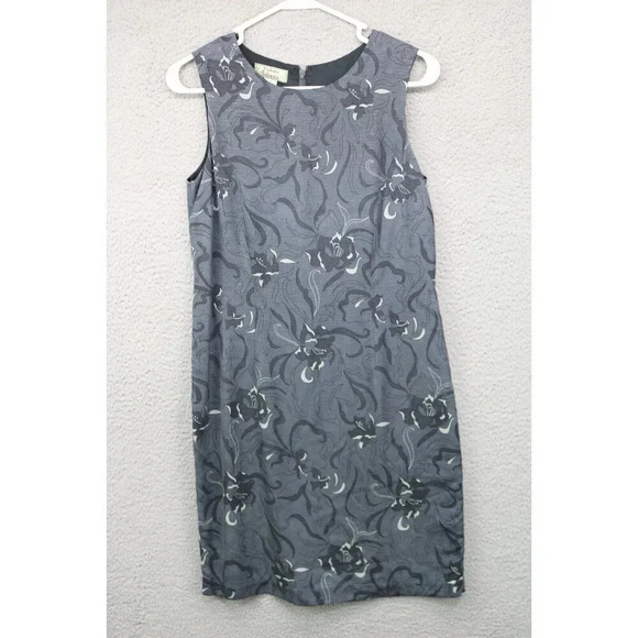Tommy Bahama 100% Silk Midi Sheath Dress-Size 4 - Picture 1 of 8